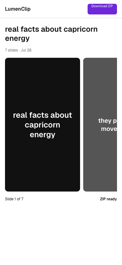 Mobile public slideshow